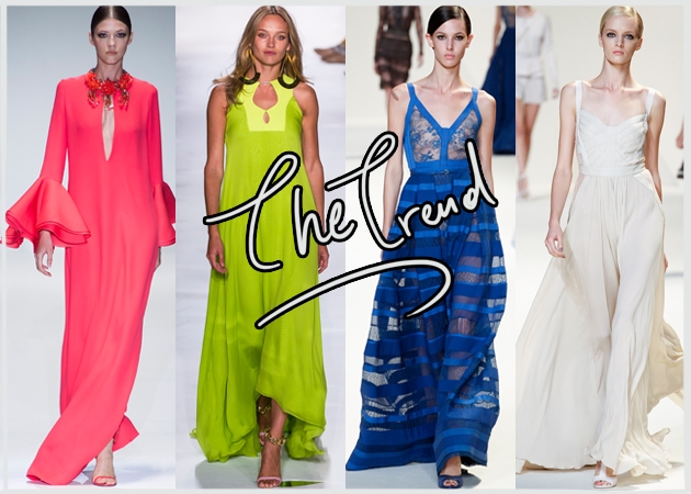 Maxi dresses! Τα μακριά φορέματα είναι must. Πως να τα φορέσεις σωστά