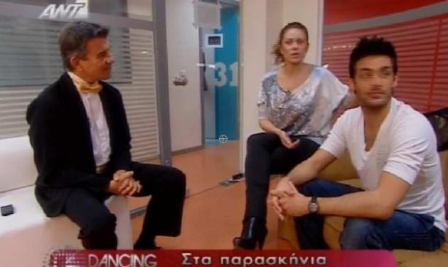 Η Ευγενία Μανωλίδου στα παρασκήνια του DWTS 2!