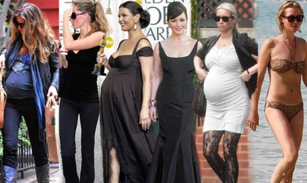 Διάσημες πριν και μετά την εγκυμοσύνη!