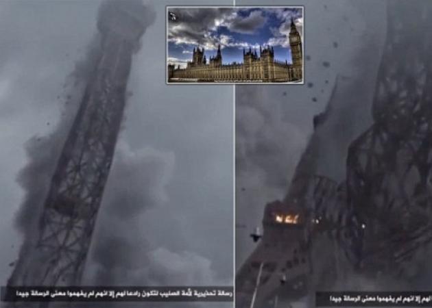 Ανατριχιαστικό βίντεο τζιχαντιστών! Γκρεμίζουν τον Πύργο του Άιφελ – Απειλές σε Λονδίνο, Ρώμη και Βερολίνο