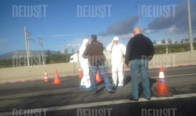 Ντοκουμέντο: Η στιγμή της έκρηξης του αυτοκινήτου στην Αττική οδό!