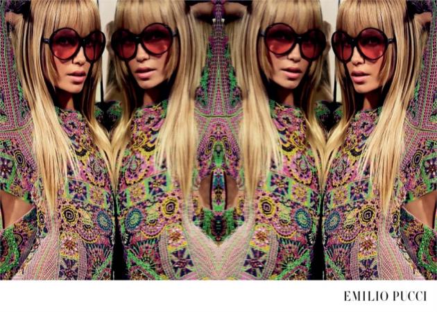 Η ψυχεδελική καμπάνια Emilio Pucci με πρωταγωνίστρια τη Natasha Poly