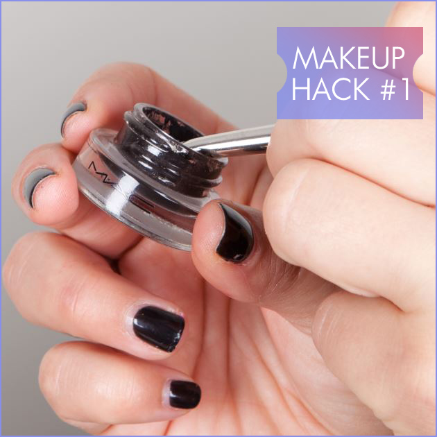 1 | Φτιάξε το δικό σου σκούρο κραγιόν με eyeliner!