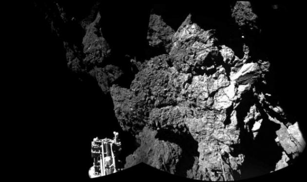 Αυτή είναι η πρώτη φωτογραφία του ρομπότ Philae μετά την προσεδάφιση στον κομήτη!