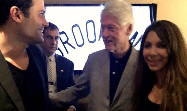Η συνάντηση Έλληνα ηθοποιού με τον Bill Clinton στη Νέα Υόρκη!