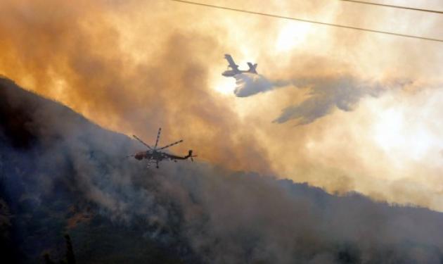 Πύρινη κόλαση  – Εκκενώθηκαν 4 οικισμοί στα Χανιά – Καίνε δύο μέτωπα στην Πάτρα