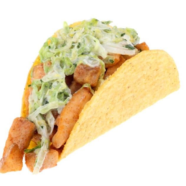 4 | Tacos ψαριού με πικάντικο ντιπ