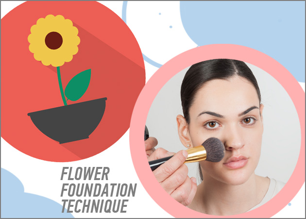 Foundation Flower: η τεχνική για να απλώνεις το make up σωστά!
