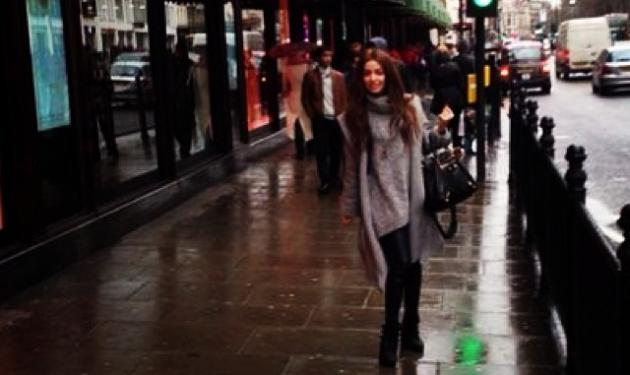 Ε. Φουρέιρα: Συνεχίζει τις βόλτες στους δρόμους του Λονδίνου!