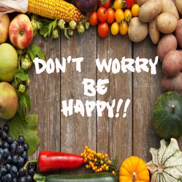 Βάλε φρούτα και λαχανικά στη διατροφή σου και νιώσε πιο χαρούμενη κι ευτυχισμένη