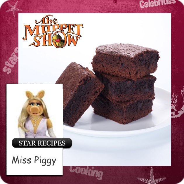Τα fudge brownies της Miss Piggy