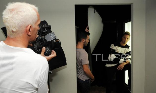 Το TLIFE στα backstage της φωτογράφισης του Νίκου Γκάνου!
