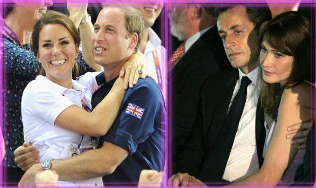 William – Kate: Το αγαπημένα ζευγάρι των Γάλλων! Στο περιθώριο η Bruni με τον Sarkozy