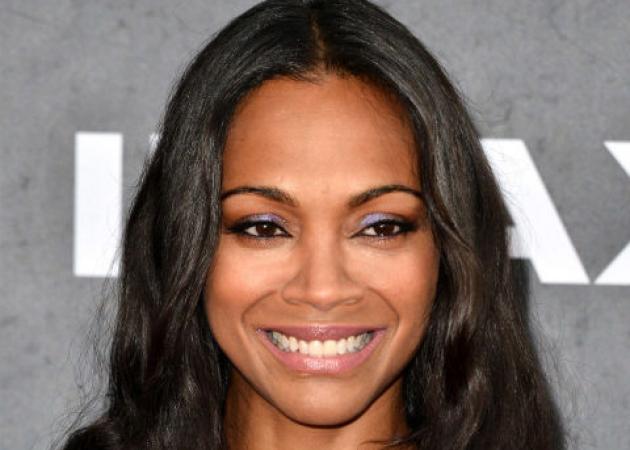 Το beauty look του Σ/Κ: η μοβ σκιά της Zoe Saldana!