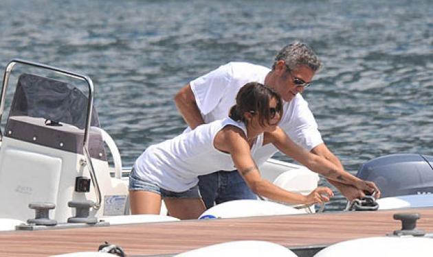 Ο George Clooney στην Πάτμο!