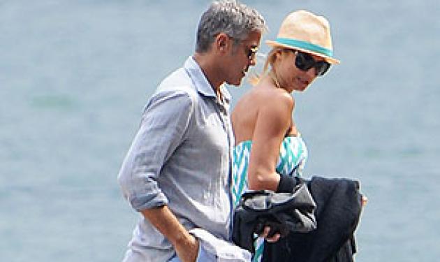 George Clooney- Stacy Keibler: Έπαθαν τροφική δηλητηρίαση στην Ιταλία!