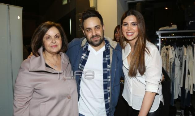 Γιώργος Γιαννιάς: Σε fashion event με την μητέρα του! Φωτογραφίες