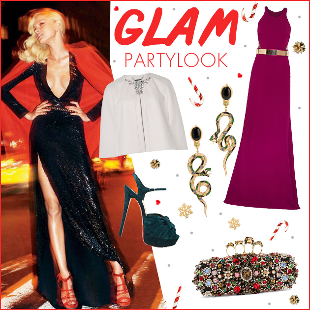 1 | Glam party look