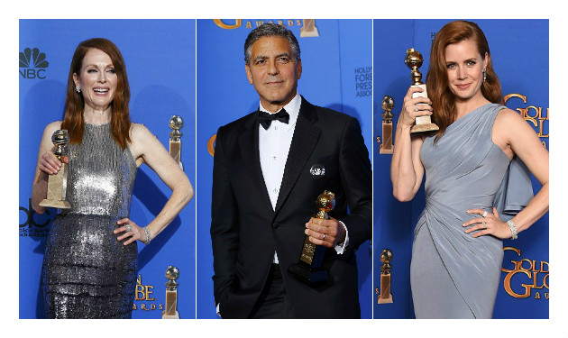 Χρυσές Σφαίρες: Οι μεγάλοι νικητές, οι μοναχικές εμφανίσεις και το μήνυμα του Clooney για το Charlie Hebdo!