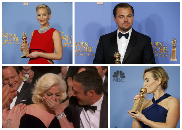Χρυσές Σφαίρες 2016: Συγκίνηση, απρόοπτα και… βραβεία σε Di Caprio και Lawrence!