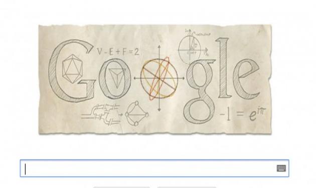 Λέοναρντ Όιλερ: Η Google τιμά με doodle τα 306α γενέθλιά του (VIDEO)