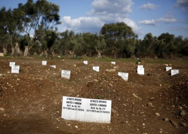 Νεκροταφείο Μυτιλήνης: Άγνωστο βρέφος, κορίτσι 3 μηνών Νο31… – Φωτογραφίες