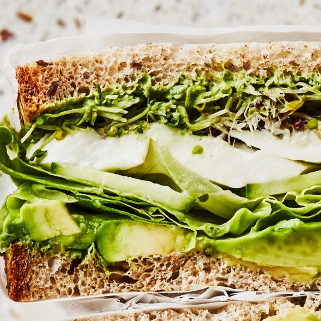 “Πράσινα” sandwiches