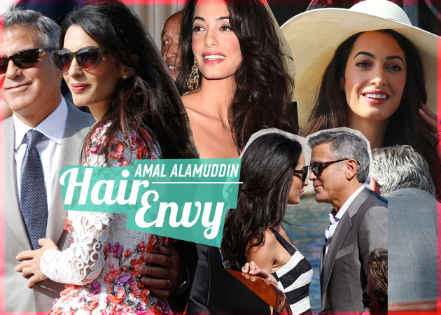 10 βήματα για να αποκτήσεις τα λαμπερά μαλλιά της Amal Alamuddin!