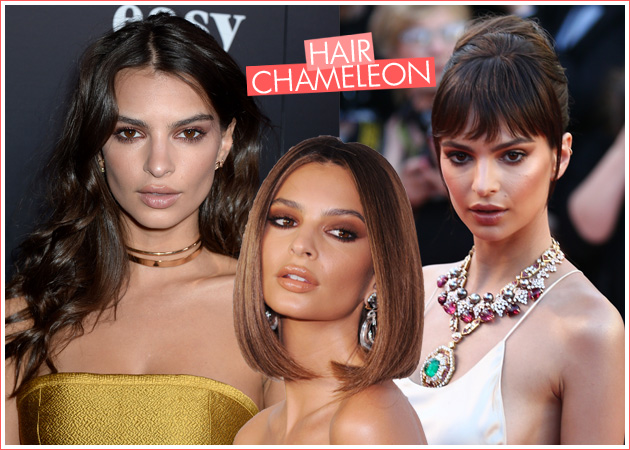 Hair chameleon! 10 ιδέες για να κάνεις τα μαλλιά σου όπως η Emily Ratajkowski!