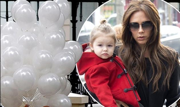 Harper Beckham: Έγινε τριών και της ετοίμασαν ένα μεγάλο πάρτι!