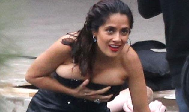 Το αποκαλυπτικό ατύχημα της Salma Hayek!