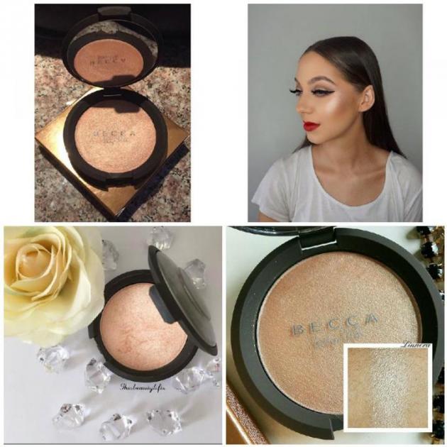 2 | Η πούδρα λάμψης Becca Cosmetics Champagne Pop