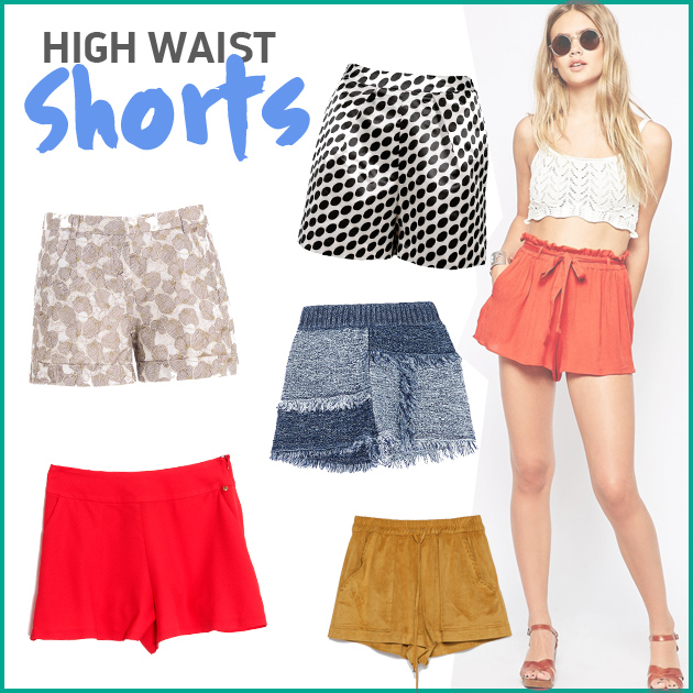 1 | High waist shorts