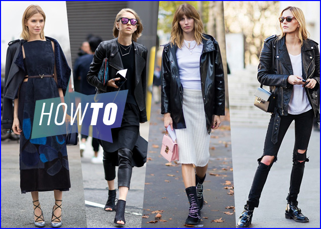 STYLING TIPS: Πως να φορέσεις το δερμάτινο jacket!