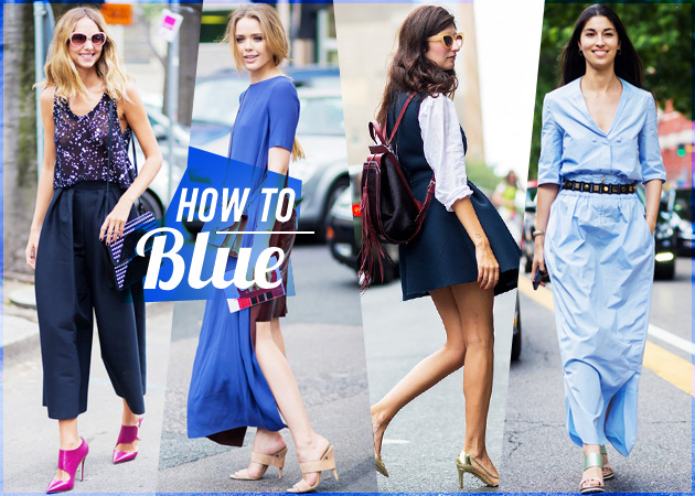 STYLING TIPS: 10 stylish τρόποι να φορέσεις το μπλε!