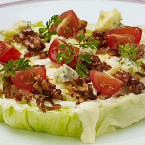 8 | Iceberg με bacon και blue cheese
