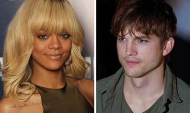 Rihanna: Απαντάει για τη σχέση της με τον Ashton Kutcher!