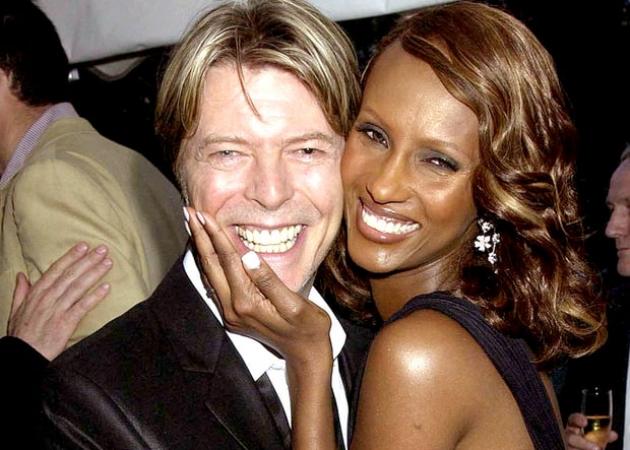 To πρώτο μήνυμα της Iman μετά τον θάνατο του David Bowie!