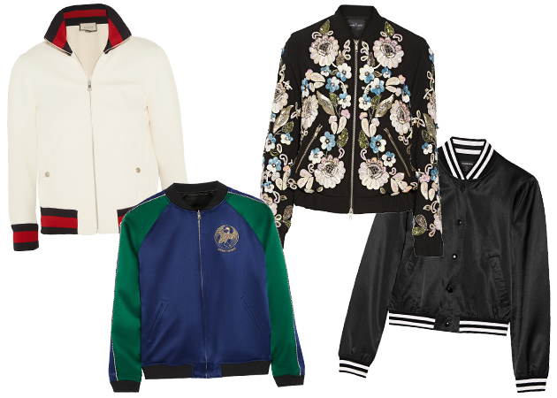 Τα bomber jackets είναι τάση και το Tlife σου φέρνει τα ωραιότερα μέσα από το Net-A-Porter!