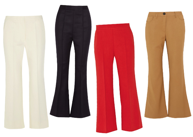 Τα flare- cropped pants είναι τάση και το Tlife σου φέρνει τα ωραιότερα μέσα από το Net-a-Porter!