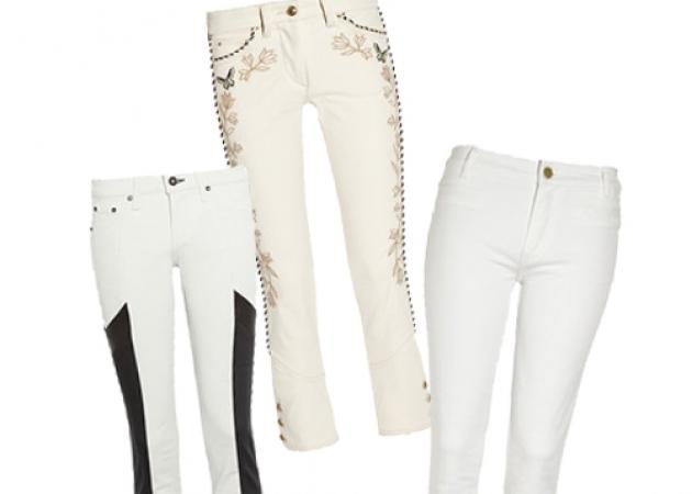 To Net-a-Porter φέρνει στο TLIFE jeans λευκά!