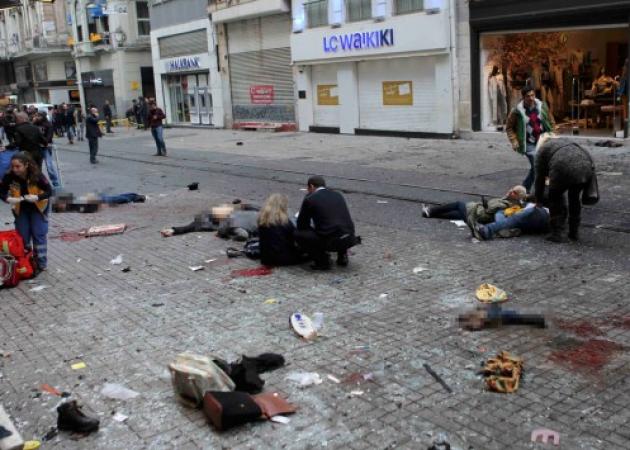 LIVE – Τουρκία: Νέο μακελειό στην Κωνσταντινούπολη! Καμικάζι σκόρπισε το θάνατο στην πλατεία Ταξίμ! Συγκλονιστικές εικόνες
