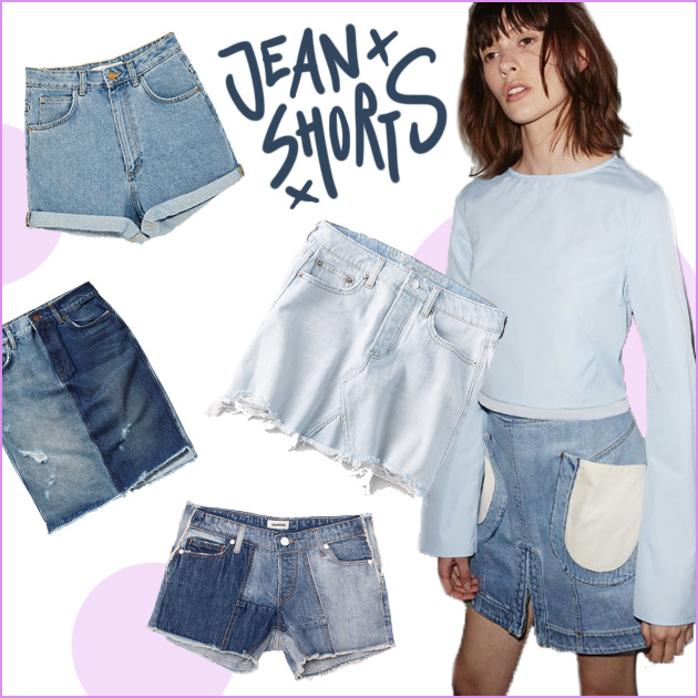 1 | Jean φούστες & shorts