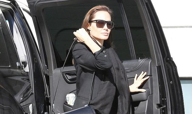 Angelina Jolie: Η ανεμοβλογιά δεν τη… “λύγισε”!