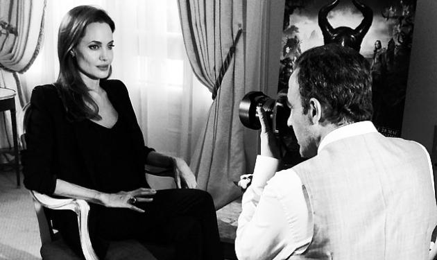 Νίκος Αλιάγας: Συνάντησε την Angelina Jolie στο Παρίσι! Φωτογραφίες