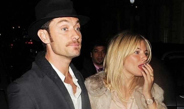 Επαγγελματικό δείπνο για Jude Law και Sienna Miller!