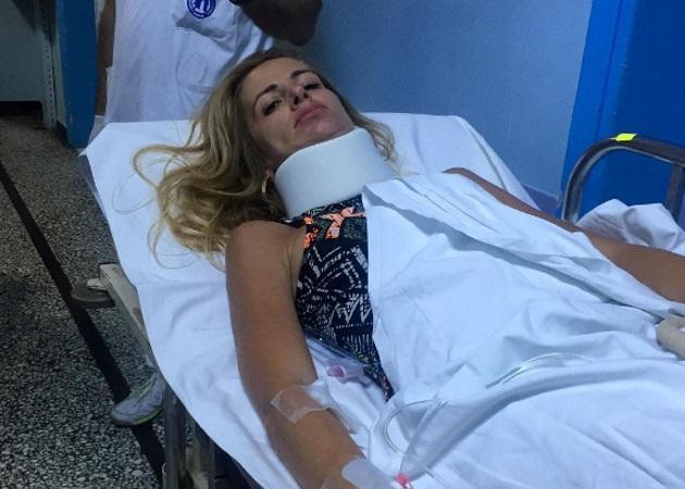 Κατερίνα Καινούργιου: Το γλυκό φιλί της στην τραυματισμένη Τζούλη Αγοράκη! Φωτό