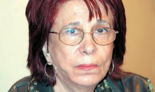 Πέθανε η συγγραφέας και πολιτικός Ρούλα Κακλαμανάκη