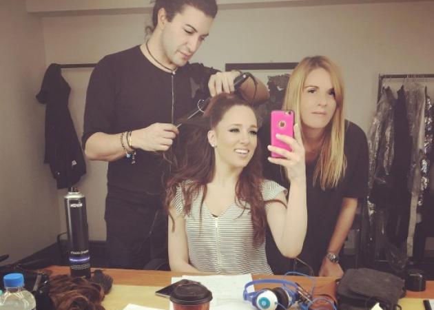 Rising Star: Όλο το παρασκήνιο του 2ου live! Οι selfies, τα push ups και τα παντοφλάκια της Καλομοίρας [pics,vids]