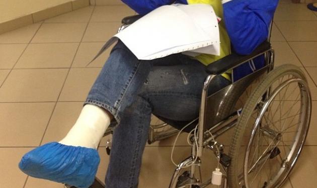 Γιώργος Καπουτζίδης: Έσπασε το πόδι του!